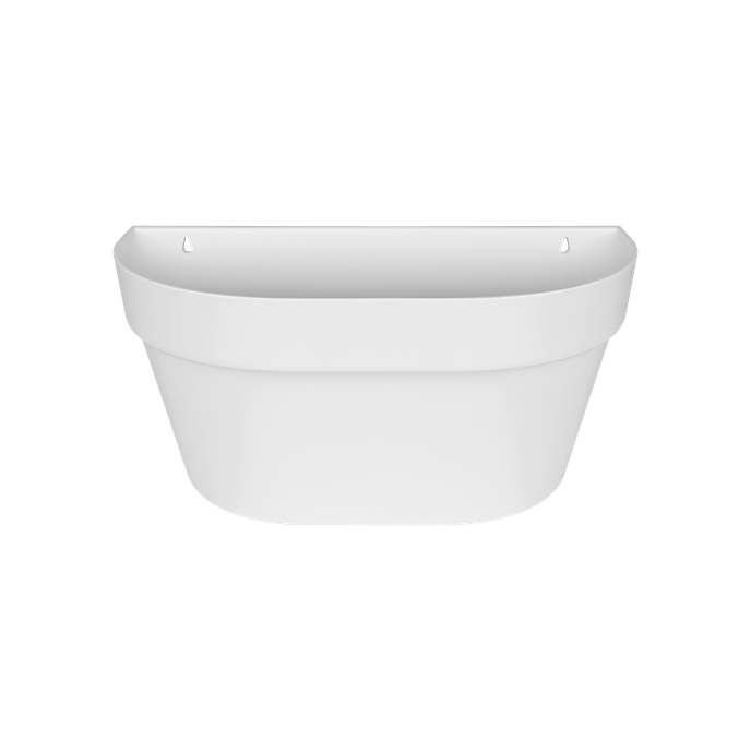 loft urban wall basket 40cm white